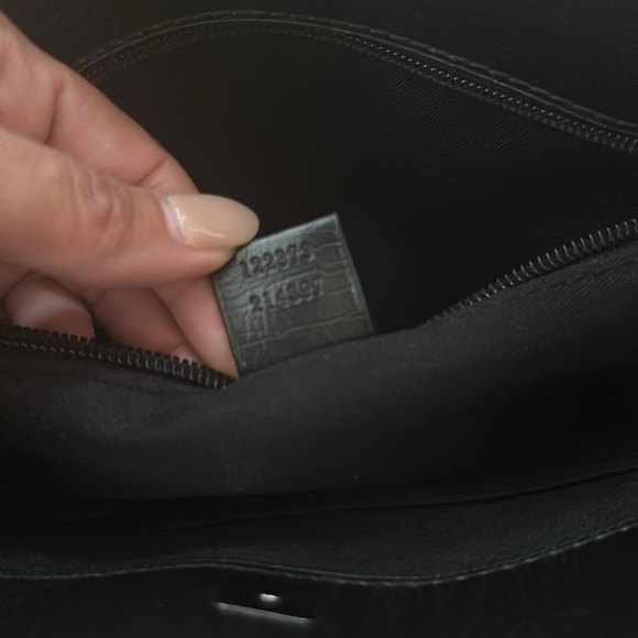 Gucci GG Black Tote Bag Handbag - Picture 6 of 15